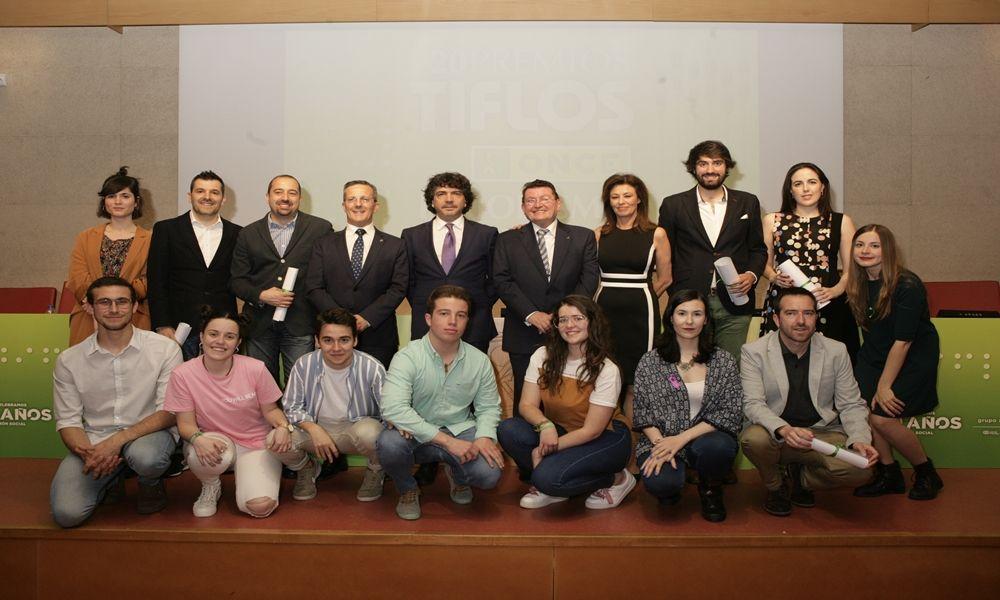 La ONCE celebra los XX Premios Tiflos de Periodismo