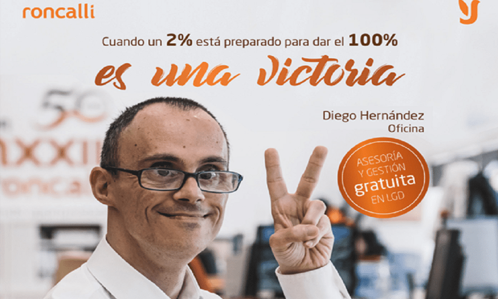 Fundación Juan XXIII Roncalli lanza una campaña por el empleo de personas con discapacidad